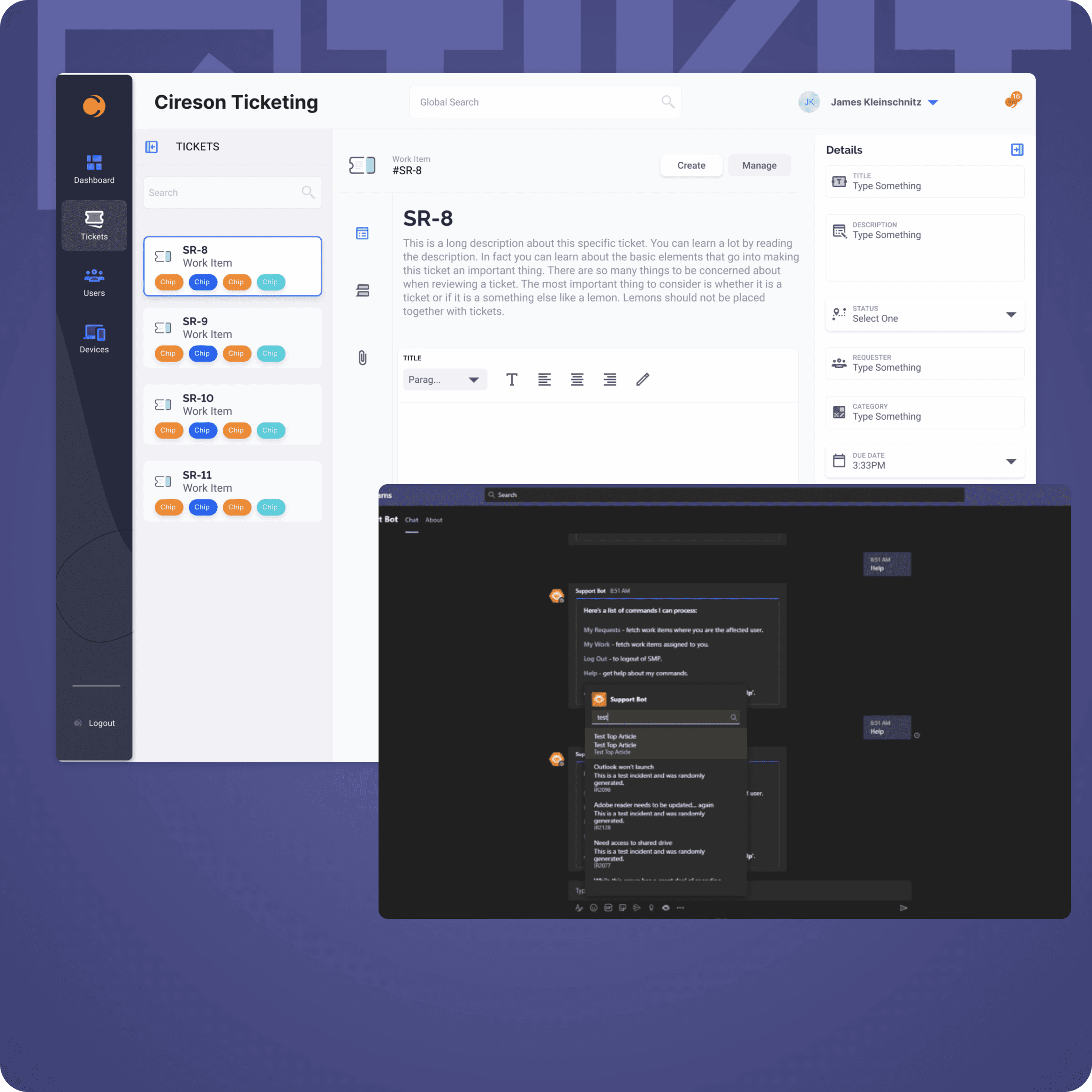 Ticket Management — Cireson